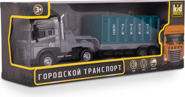 Изображение товара Автомобиль игрушечный Kid Rocks Контейнеровоз / AB-2312