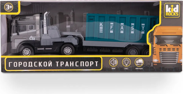Изображение товара Автомобиль игрушечный Kid Rocks Контейнеровоз / AB-2312
