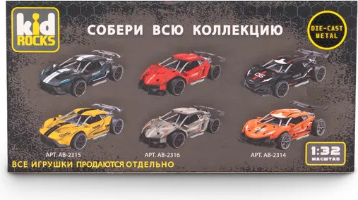 Изображение товара Масштабная модель автомобиля Kid Rocks AB-2314