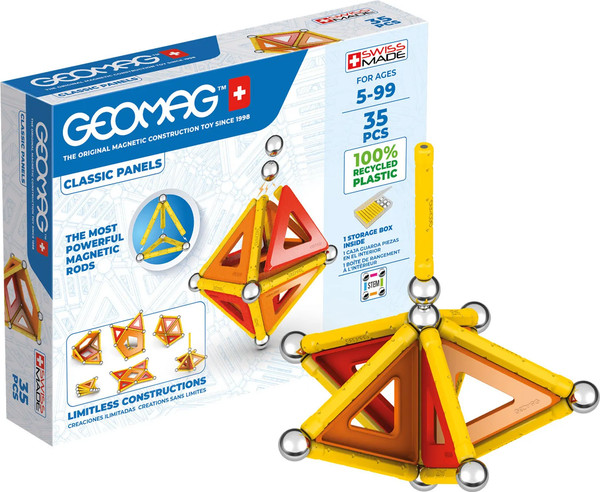 Изображение товара Конструктор магнитный Geomag Классик пластины GM470