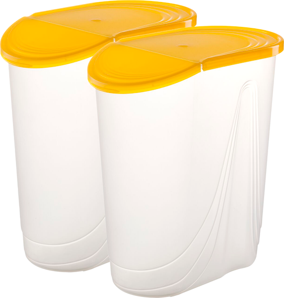 Изображение товара Набор емкостей для хранения Berossi Wave / ИК 74755000 (лимон)