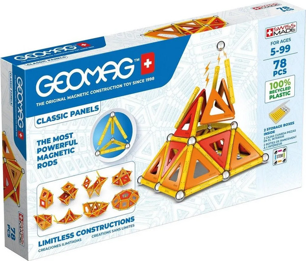 Изображение товара Конструктор магнитный Geomag Классик пластины GM472