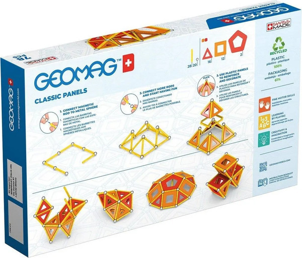 Изображение товара Конструктор магнитный Geomag Классик пластины GM472