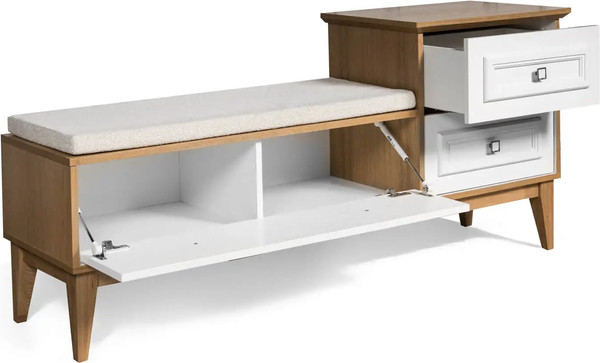 Изображение товара Тумба Гомельдрев Торино 4195-21 (дуб белый/натуральный дуб)