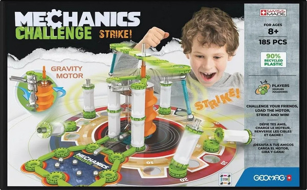 Изображение товара Конструктор кинетический Geomag Механика задача гравитационный выстрел GM779