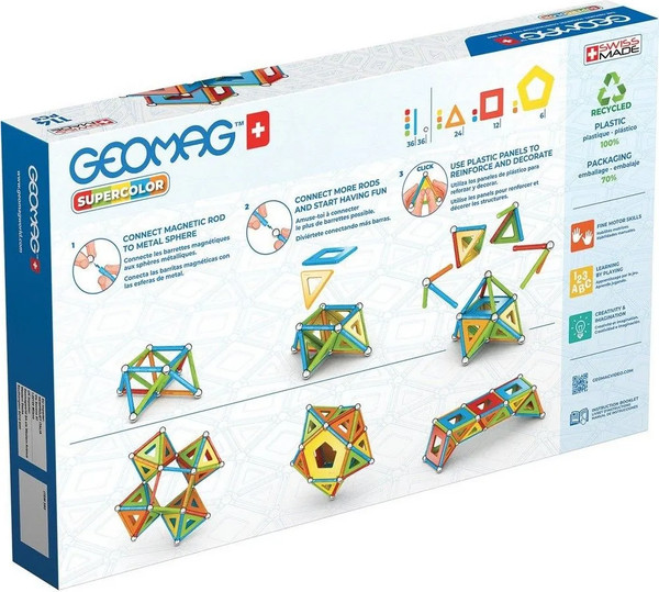 Изображение товара Конструктор магнитный Geomag Многоцвет GM382