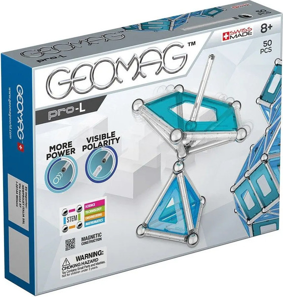 Изображение товара Конструктор магнитный Geomag Профи пластины GM022