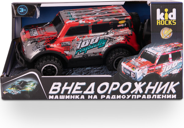 Изображение товара Радиоуправляемая игрушка Kid Rocks Внедорожник / RC1873 (красный)
