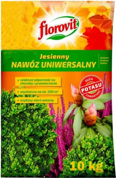 Изображение товара Удобрение Florovit Универсальное осеннее (10кг, мешок)
