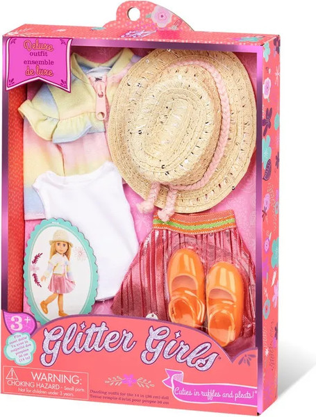 Изображение товара Набор аксессуаров для куклы Glitter Girls Комплект одежды ДеЛюкс для кукол GG50041