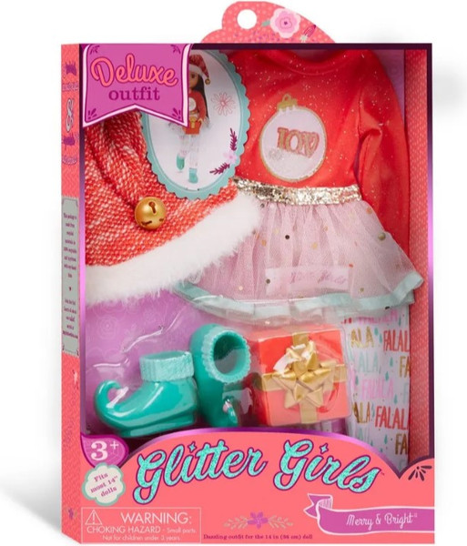Изображение товара Набор аксессуаров для куклы Glitter Girls Комплект одежды ДеЛюкс для кукол GG50157