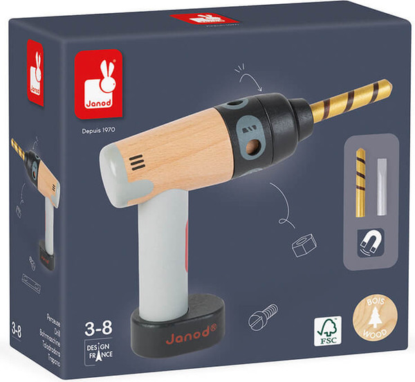 Изображение товара Дрель игрушечная Janod Brico'Kids J06474