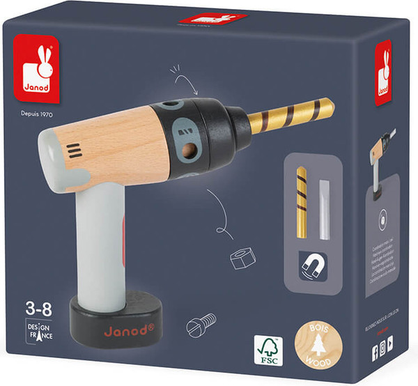Изображение товара Дрель игрушечная Janod Brico'Kids J06474