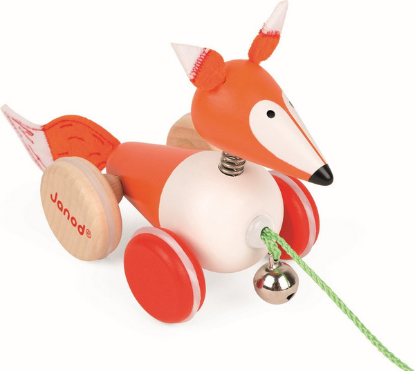 Изображение товара Игрушка-каталка Janod Лисичка J08191