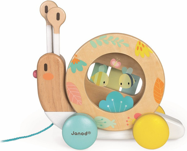 Изображение товара Игрушка-каталка Janod Улитка J05159