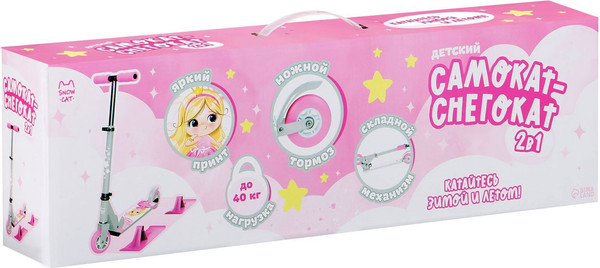 Изображение товара Самокат-снегокат Snow Cat 2 в 1 / 9687192