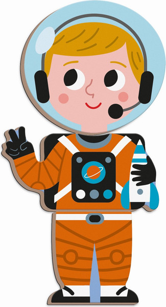 Изображение товара Развивающий игровой набор Janod Книга-игра Профессии магнитная J02597