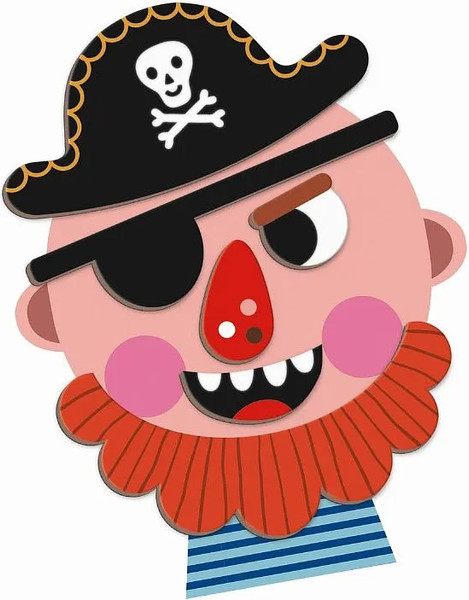 Изображение товара Развивающая игра Janod Книга-игра Смешные мальчишки магнитная J02716