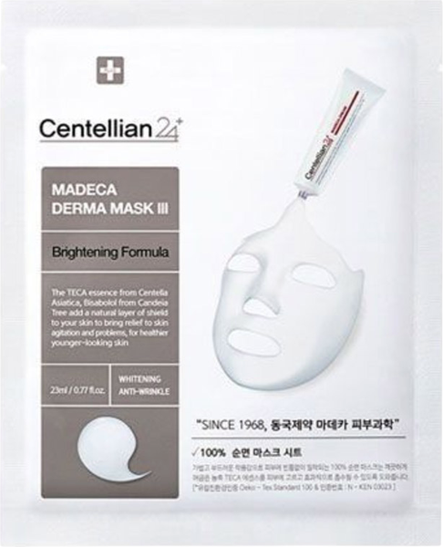 Изображение товара Маска для лица тканевая Centellian24 Madeca Derma Mask III Brightening Formula (25мл)
