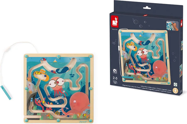 Изображение товара Развивающая игрушка Janod Игра-лабиринт Океан J05312