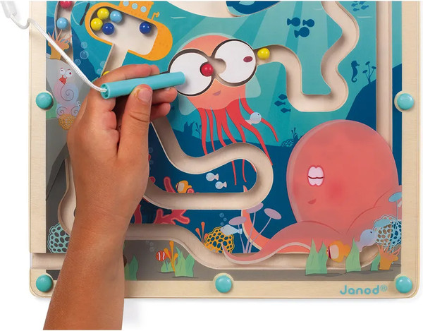 Изображение товара Развивающая игрушка Janod Игра-лабиринт Океан J05312