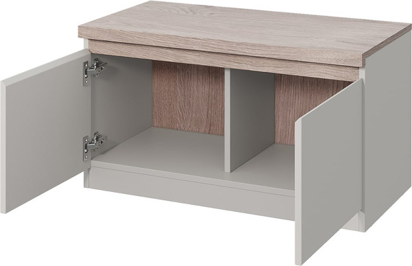 Изображение товара Тумба для обуви Anrex Lima 2D (персидский жемчуг/мадура)