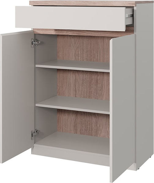 Изображение товара Тумба в прихожую Anrex Lima 2D1S (персидский жемчуг/мадура)