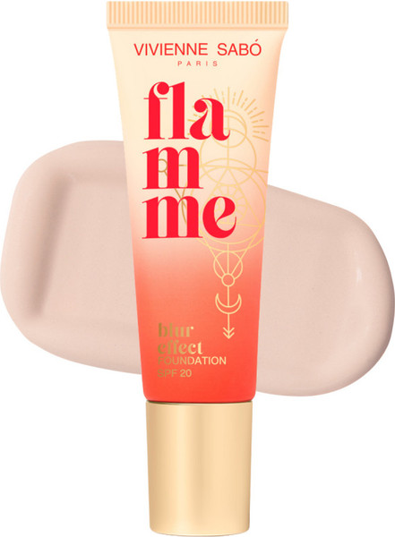 Изображение товара Тональный крем Vivienne Sabo Flamme тон 01 слоновая кость (23мл)