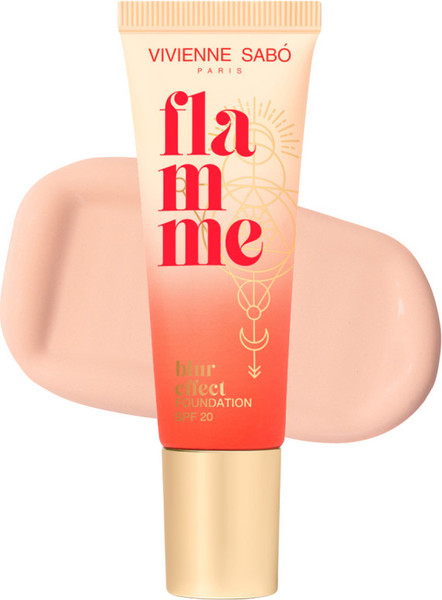 Изображение товара Тональный крем Vivienne Sabo Flamme тон 02 светло-бежевый (23мл)