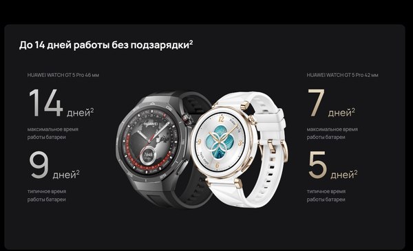 Изображение товара Умные часы Huawei Watch GT 5 Pro 46mm VLI-B29 / 55020DGH (черный ремешок)