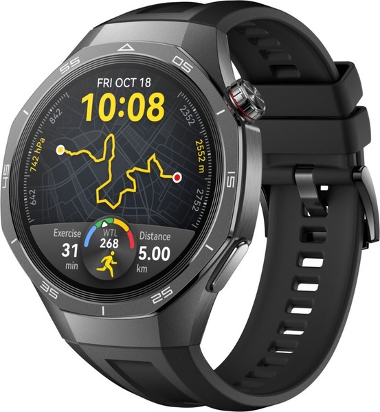 Изображение товара Умные часы Huawei Watch GT 5 Pro 46mm VLI-B29 / 55020DGH (черный ремешок)