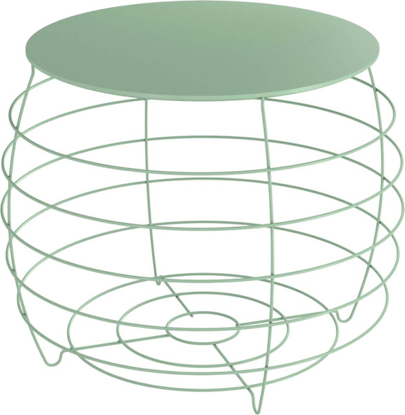 Изображение товара Журнальный столик Sheffilton SHT-CT77 (бразо/мятный мдф/металл)