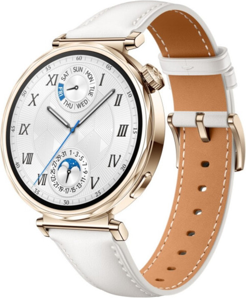 Изображение товара Умные часы Huawei Watch GT 5 41mm JNA-B19 / 55020DHA (белый кожаный ремешок)