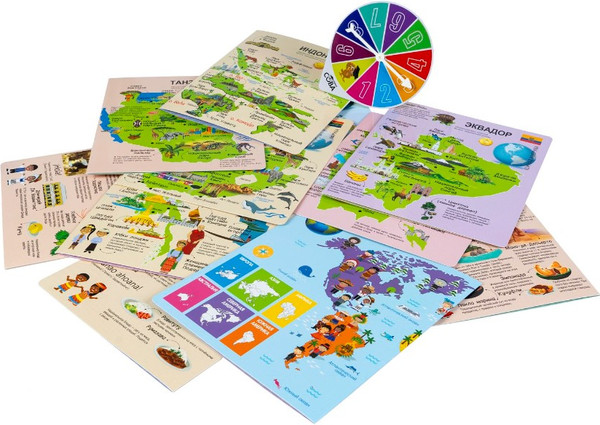 Изображение товара Развивающая игра Bondibon Мой первый путеводитель. Экзотические страны / ВВ5978