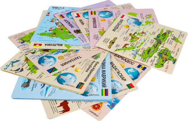 Изображение товара Развивающая игра Bondibon Мой первый путеводитель. Экзотические страны / ВВ5978