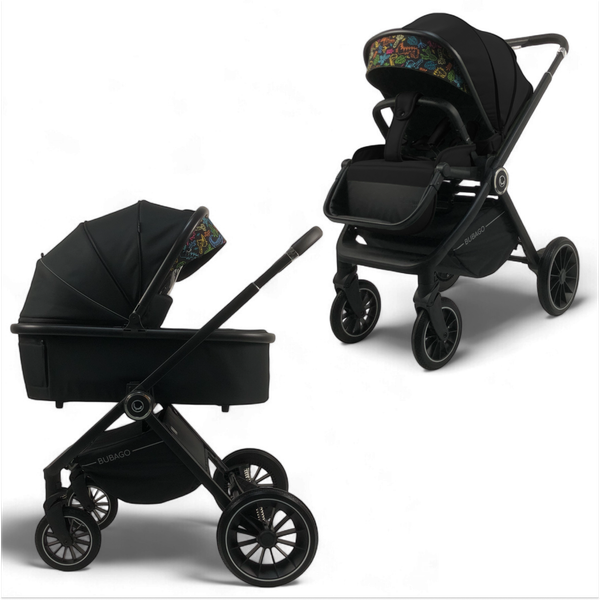 Изображение товара Детская универсальная коляска Bubago Bloom 2 в 1 / BG 134-1 (черный)