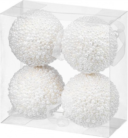 Изображение товара Набор шаров новогодних Elan Gallery Жемчуг / 970131