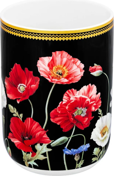 Изображение товара Кружка Elan Gallery Маки на черном / 420653