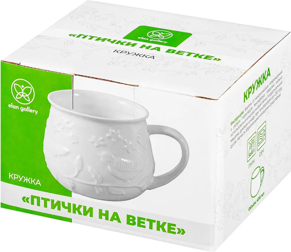 Изображение товара Чашка Elan Gallery Птички на ветке / 540869