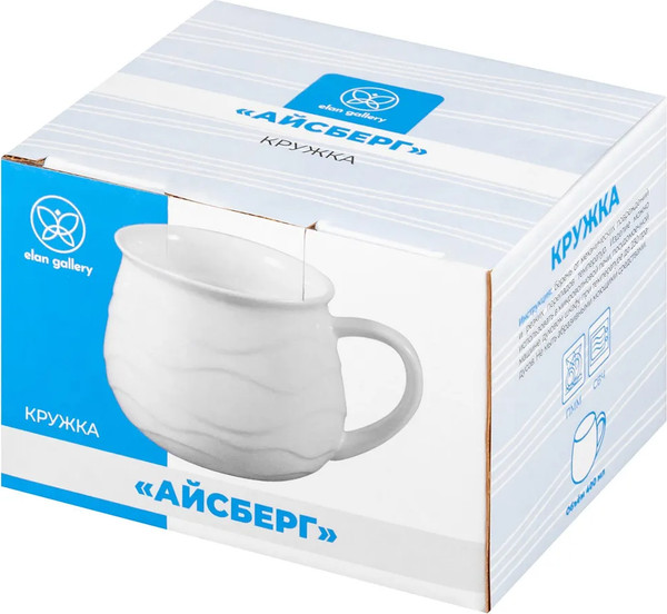 Изображение товара Чашка Elan Gallery Айсберг волны / 540870