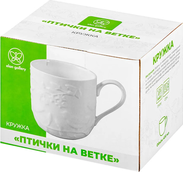 Изображение товара Кружка Elan Gallery Птички на ветке / 540871