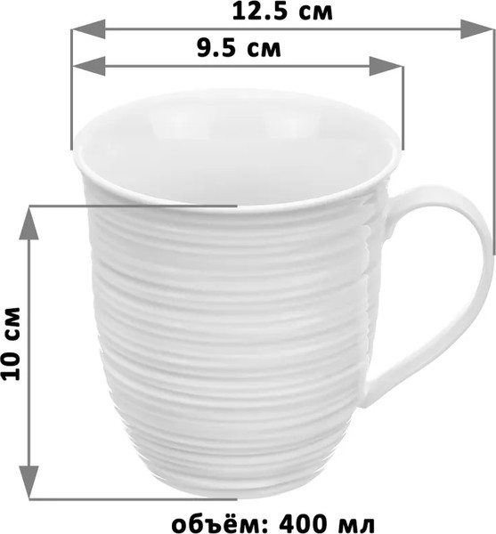 Изображение товара Кружка Elan Gallery Шелк / 950278