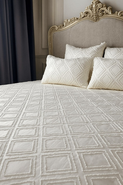 Изображение товара Покрывало Файбертек Shaggy Milk П.240x210