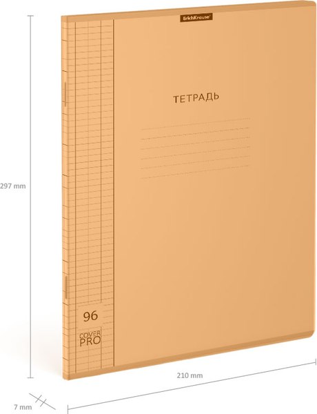 Изображение товара Тетрадь Erich Krause Классика CoverPrо Neon / 56420 (96л, оранжевый)