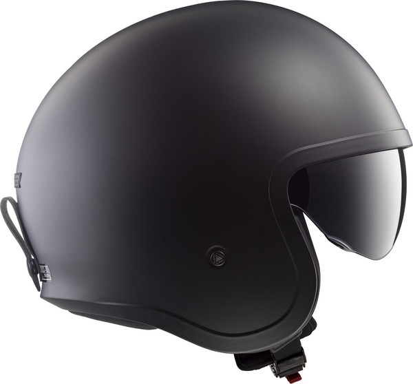 Изображение товара Мотошлем LS2 OF599 Spitfire 2 Solid (M, черный матовый)