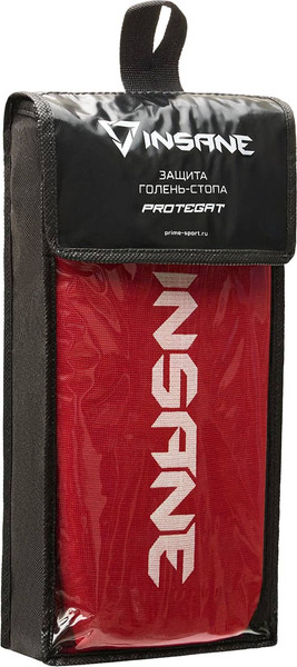 Изображение товара Защита голень-стопа для единоборств Insane Protegat / IN24-SG200-K (XXS, красный)