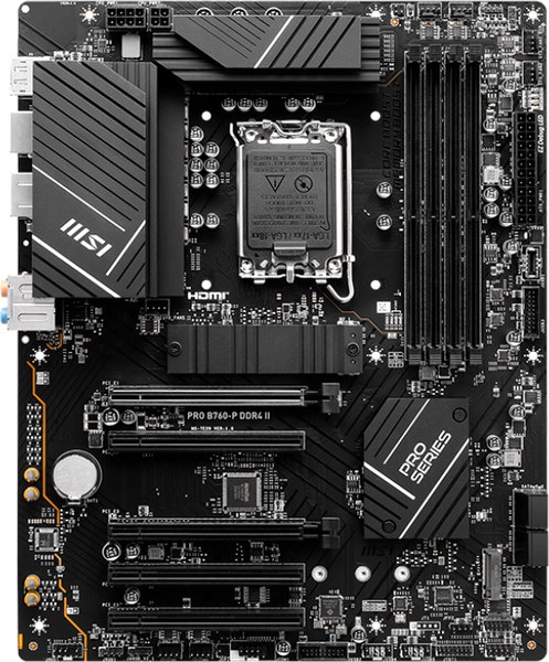 Изображение товара Материнская плата MSI Pro B760-P DDR4 II