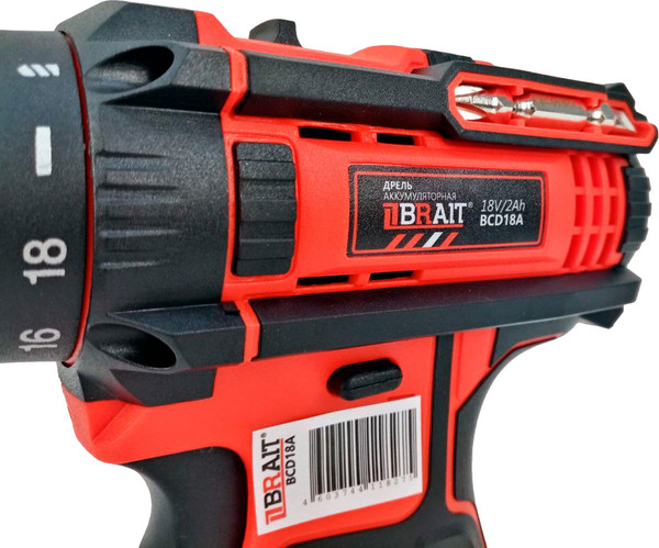 Изображение товара Аккумуляторная дрель-шуруповерт Brait BCD18A