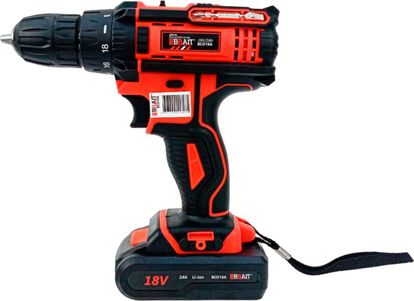 Изображение товара Аккумуляторная дрель-шуруповерт Brait BCD18A