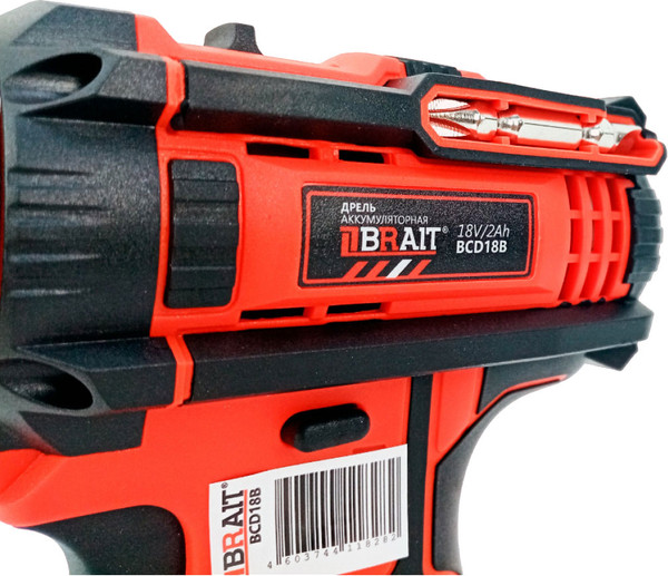 Изображение товара Аккумуляторная дрель-шуруповерт Brait BCD18B